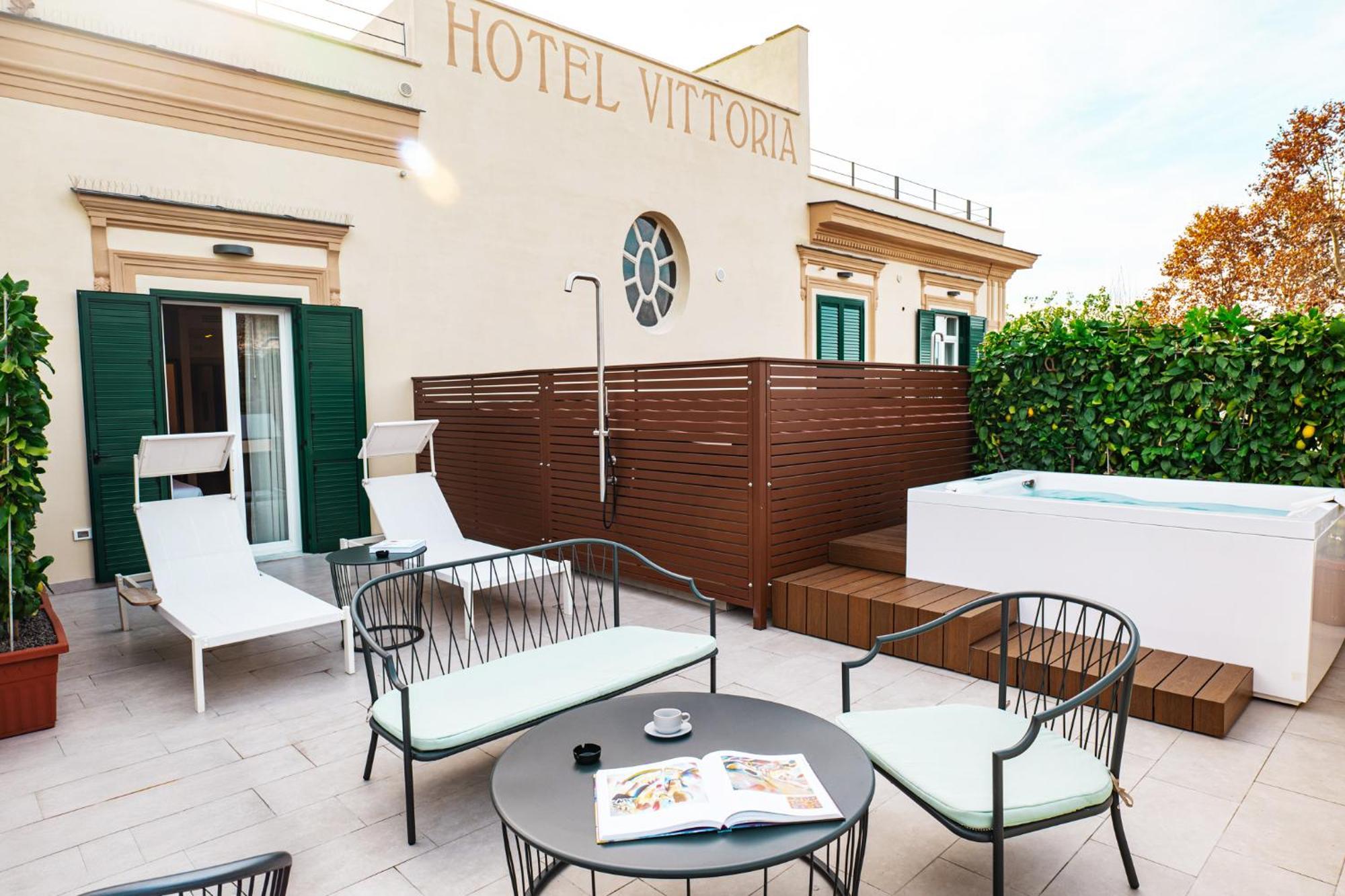 Hotel Vittoria Pompei Exterior foto